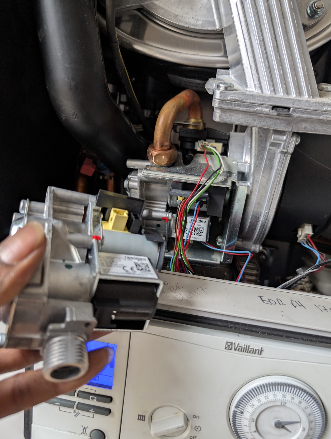 Boiler repair work